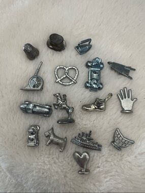 Monopoly Game Pieces Mixed 16